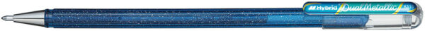230708-EC Gel pen 1,0 PENTEL Hybrid Dual Metallic K110-DC plavi/ metalik zeleni P12/576
