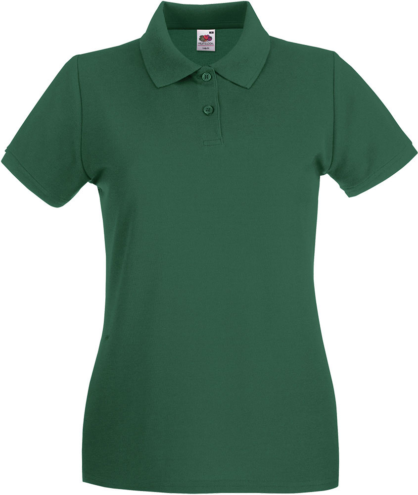 230768-EC Majica FOL Polo ženska Lady-fit Premium zelena Bottle g. L P36 NETTO