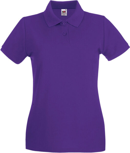 230778-EC Majica FOL Polo ženska Lady-fit Premium KR ljubičasta XS P36 NETTO
