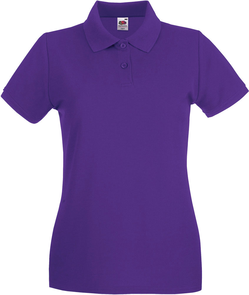 230778-EC Majica FOL Polo ženska Lady-fit Premium KR ljubičasta XS P36 NETTO