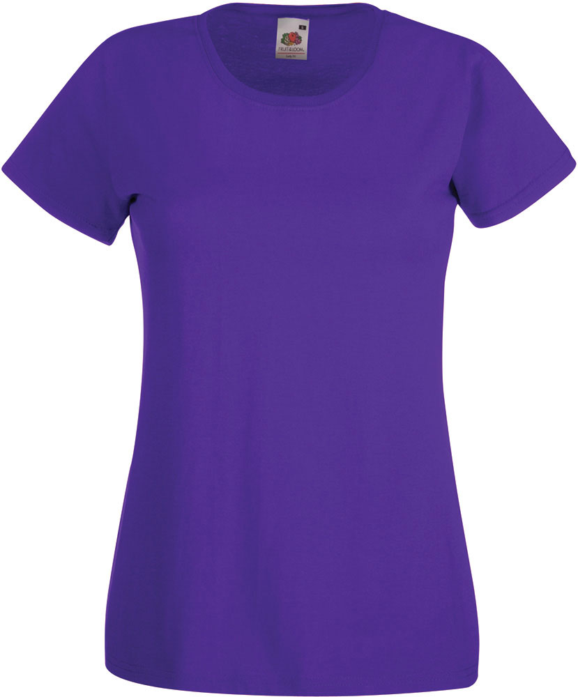 231398-EC Majica FOL T-shirt KR Lady-fit Valeuw. new 165g ljubičasta 2XL P72