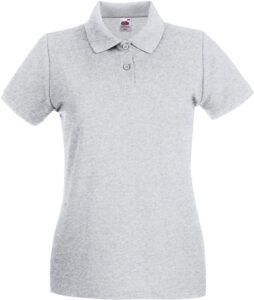 231764-EC Majica FOL Polo ženska Lady-fit Premium KR siva 2XL P36