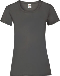 232551-EC Majica FOL T-shirt KR Lady-fit Valeuw. new 165g grafitno siva S P72