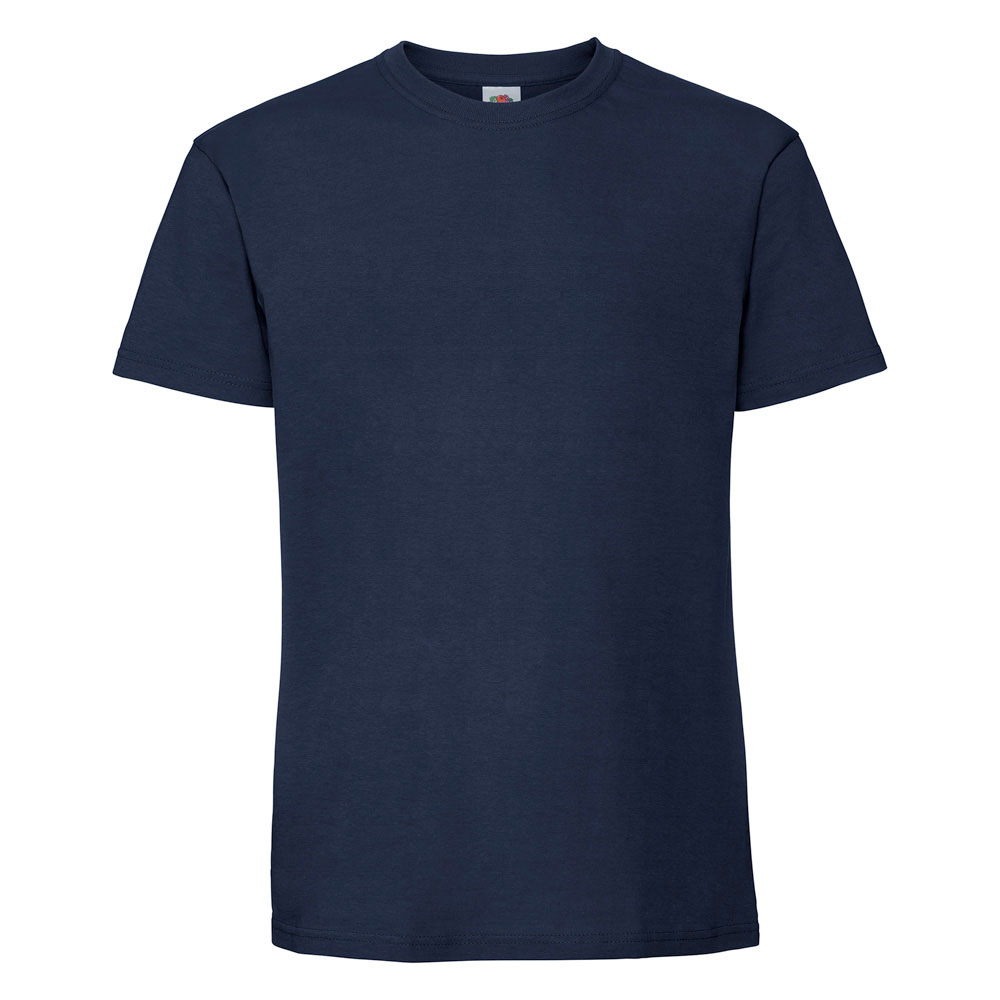 232736-EC Majica FOL T-shirt KR Ringspun Iconic Premium 195g t.plava L  P72