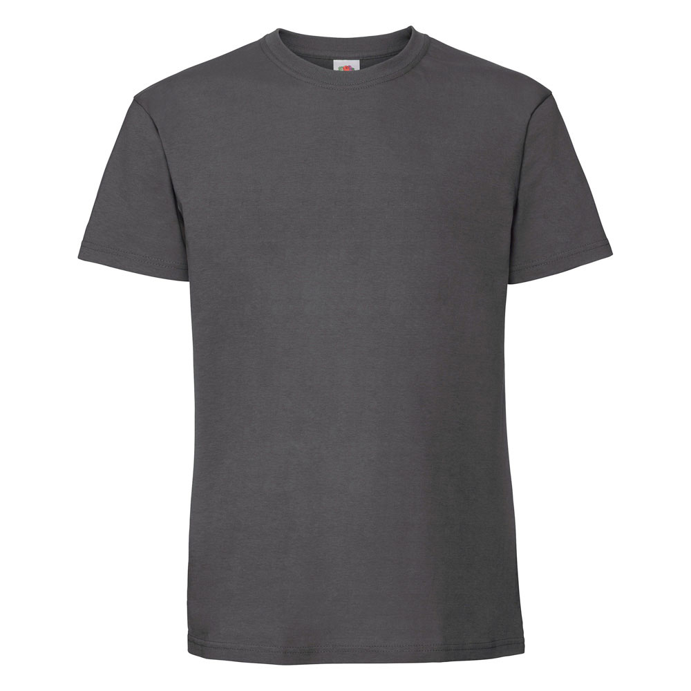 232739-EC Majica FOL T-shirt KR Ringspun Iconic Premium 195g grafitno siva S  P72 NETTO