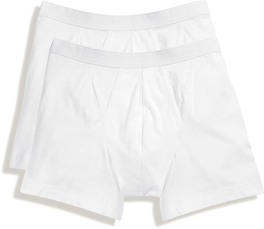 232879-EC Donje rublje FOL BOXER  2-pack muške gaće bijele M NETTO