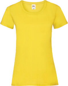 233108-EC Majica FOL T-shirt KR Lady-fit Valeuw. new 165g žuta intenzivna M P72