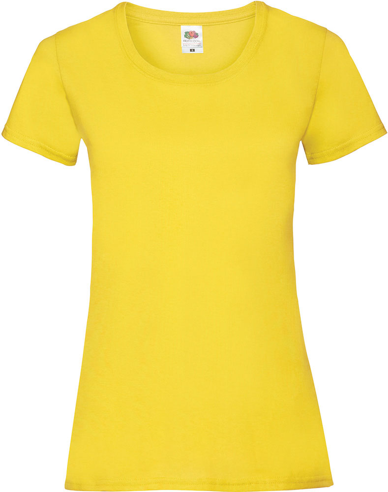 233109-EC Majica FOL T-shirt KR Lady-fit Valeuw. new 165g žuta intenzivna XL P72