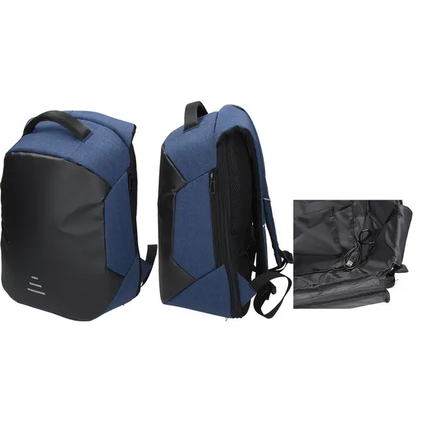 233422-EC Ruksak za laptop 15,6" Safety plavo-crni, 45x35x17cm