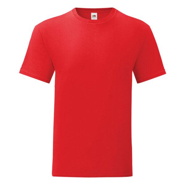 234597-EC Majica FOL T-shirt KR ICONIC Ringspun 150g crvena S P72