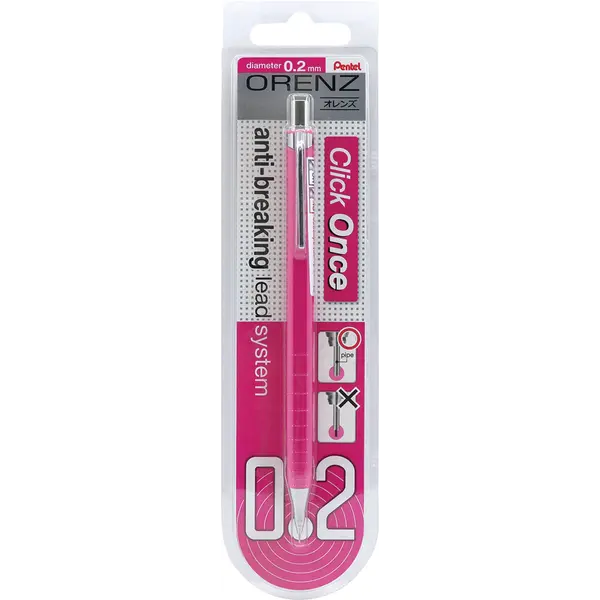 234908-EC Ol.teh. 0,2 PENTEL Orenz XPP502-P roza bls P10