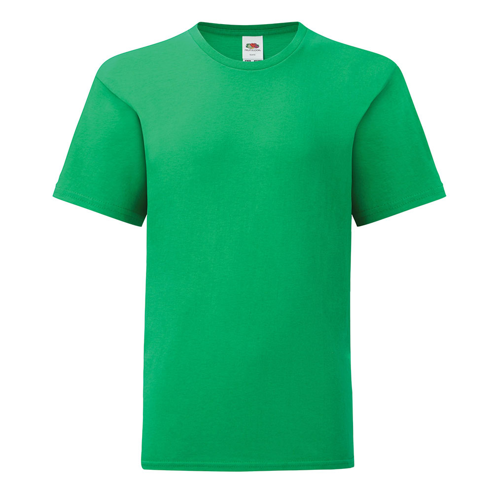 235158-EC Majica FOL dj. ICONIC Ringspun T KR 150g zelena kelly g. 12/13 P72 NETTO
