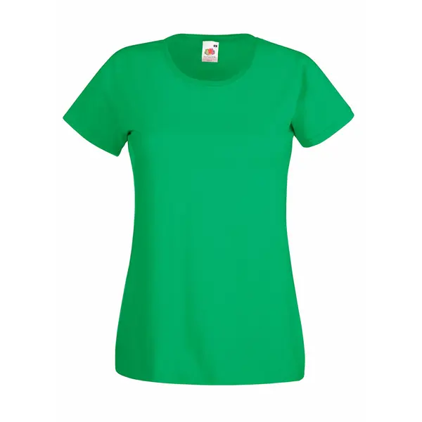235230-EC Majica FOL T-shirt KR Lady-fit Valeuw. new 165g zelena Kelly 2XL P72