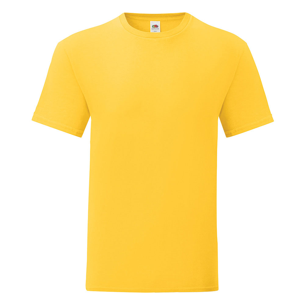 235317-EC Majica FOL T-shirt KR ICONIC Ringspun 150g žuta sunflower L P72