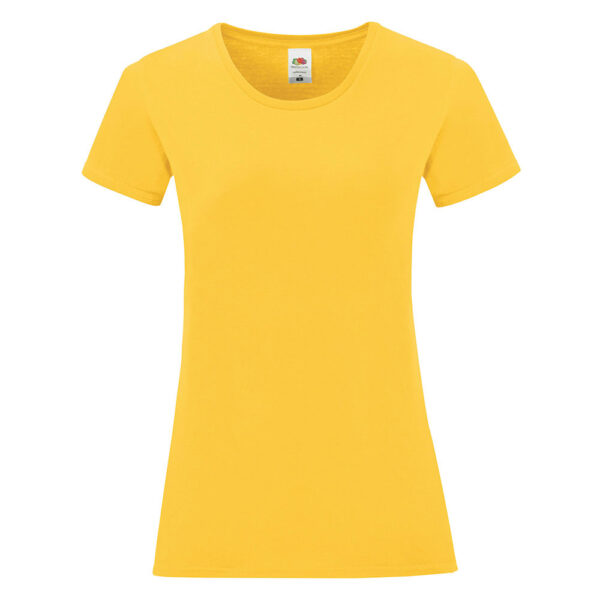 235363-EC Majica FOL T-shirt KR Ladies ICONIC 150g žuta L P72