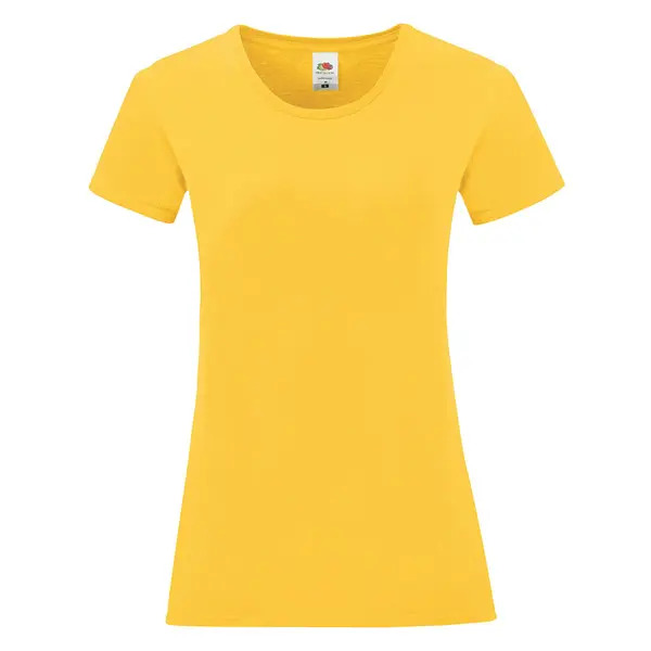 235363-EC Majica FOL T-shirt KR Ladies ICONIC 150g žuta L P72