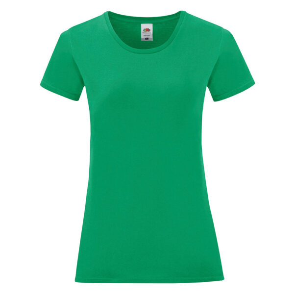 235383-EC Majica FOL T-shirt KR Ladies ICONIC 150g kelly g. zelena S P72