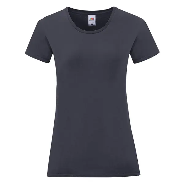 235404-EC Majica FOL T-shirt KR Ladies ICONIC 150g t.plava XL P72