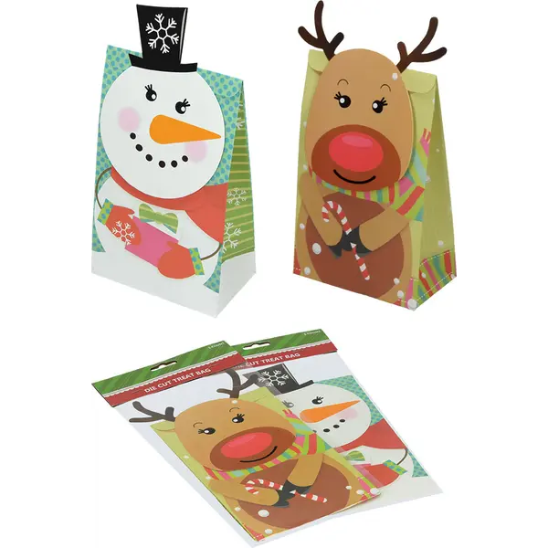 235660-EC Vrećica S božićna papirna bez ručki dječja 13x21,5x8cm 75055 P12/576 NETTO