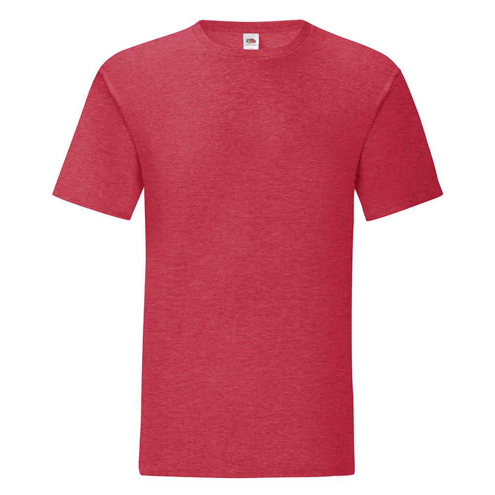 235863-EC Majica FOL T-shirt KR ICONIC Ringspun 150g HD crvena XL P72