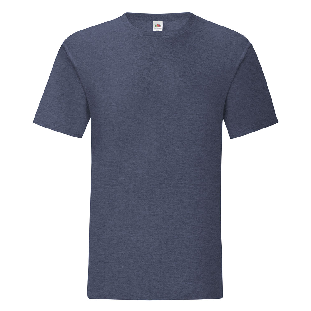 235987-EC Majica FOL T-shirt KR ICONIC Ringspun 150g HD navy plava S P72