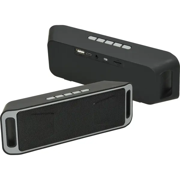 236331-EC Zvučnik bluetooth Horizon + radio FM crni 20x4,2x6,4