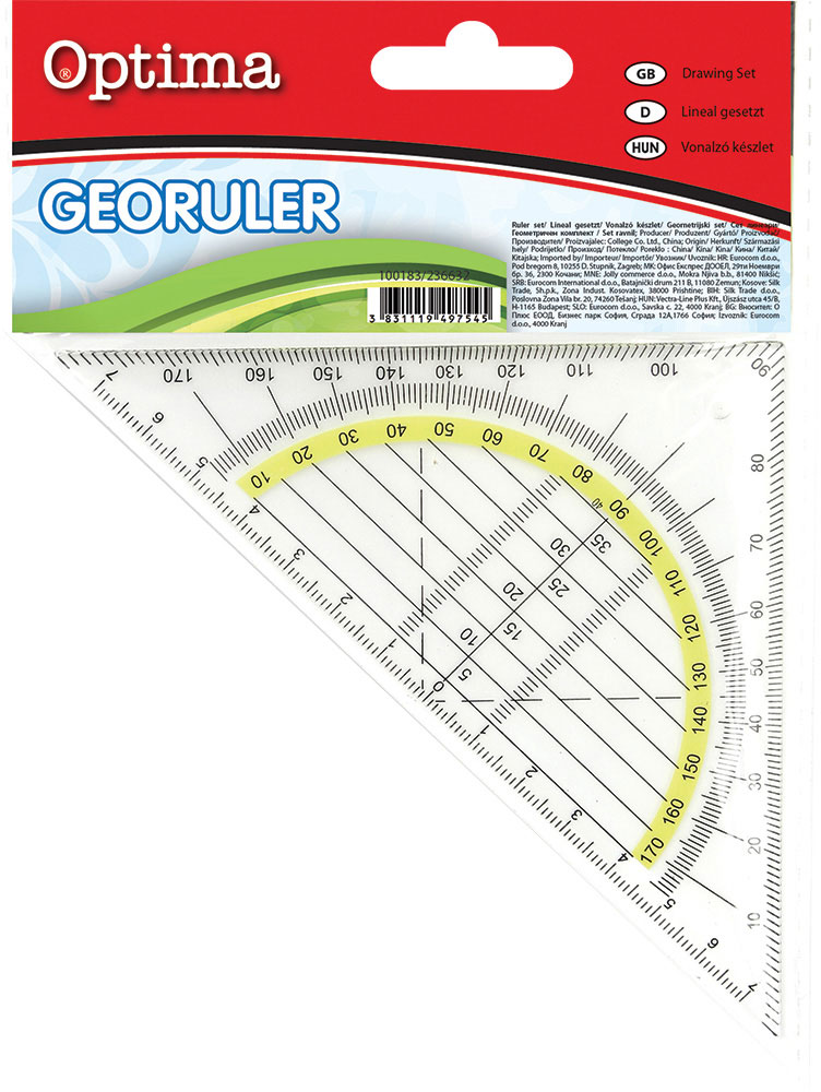 236632-EC Trokut-kutomjer OPTIMA 100183 bls P48/1152