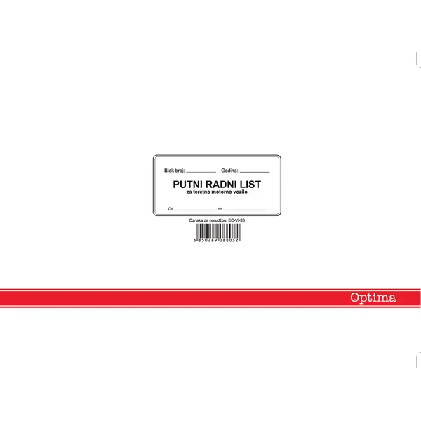 237340-EC Putni rad.list teretno mot.voz.EC-VI-26/NCR OPTIMA P10
