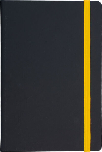 237554-EC Notes FLUX EDGE A5 14x21 crno-žuti 991.023.40 P1/20
