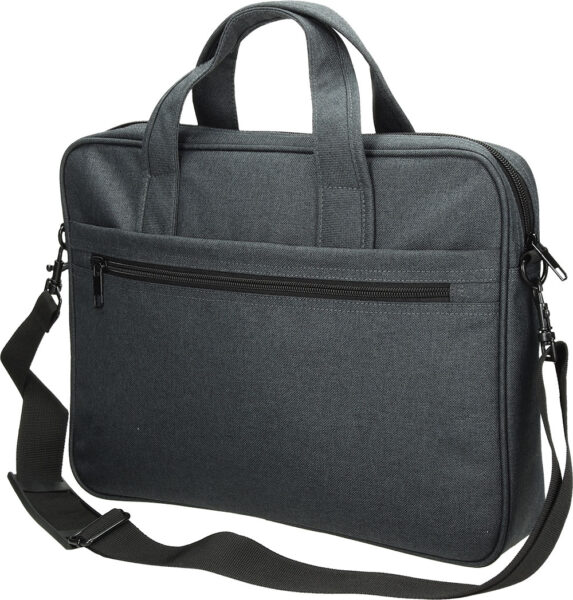 Torba poslovna za laptop 17,3" Senator t.sivo/crna 47x33x11 cm