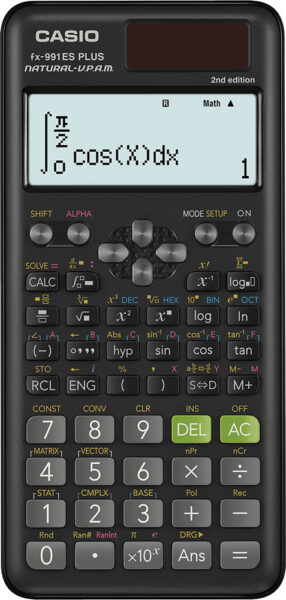 238044-EC Kalkulator CASIO FX-991 ES MOD2 PLUS KARTON.PAK (417 funk.) bls P10/40