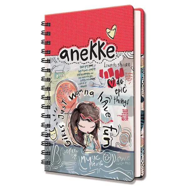240251-EC Notes ANEKKE A5 spiralni tvrdi uvez P24/48  NETTO
