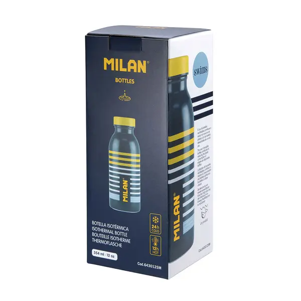 240953-EC Boca za vodu MILAN Swims 354ml, isotermalna, nehrđajući čelik P12
