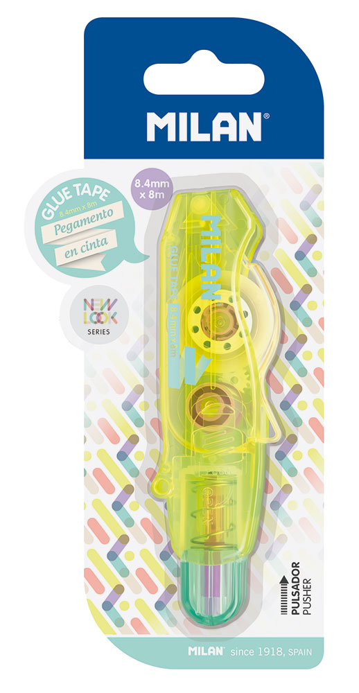 240972-EC Ljepilo u traci univerzalno MILAN New Look 8,4mmx8m, blister P12/144