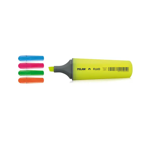 240991-EC Signir MILAN Fluo 4.8mm kosi vrh žuti P12/432
