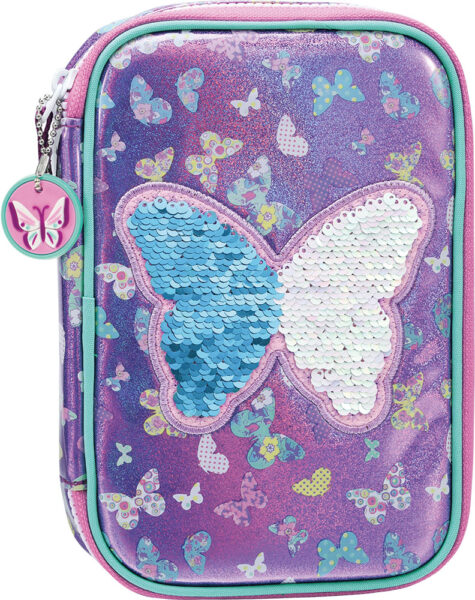 Pernica jednostruka multi TIGER FAMILY SparklingButterfly prazna P24 NETTO