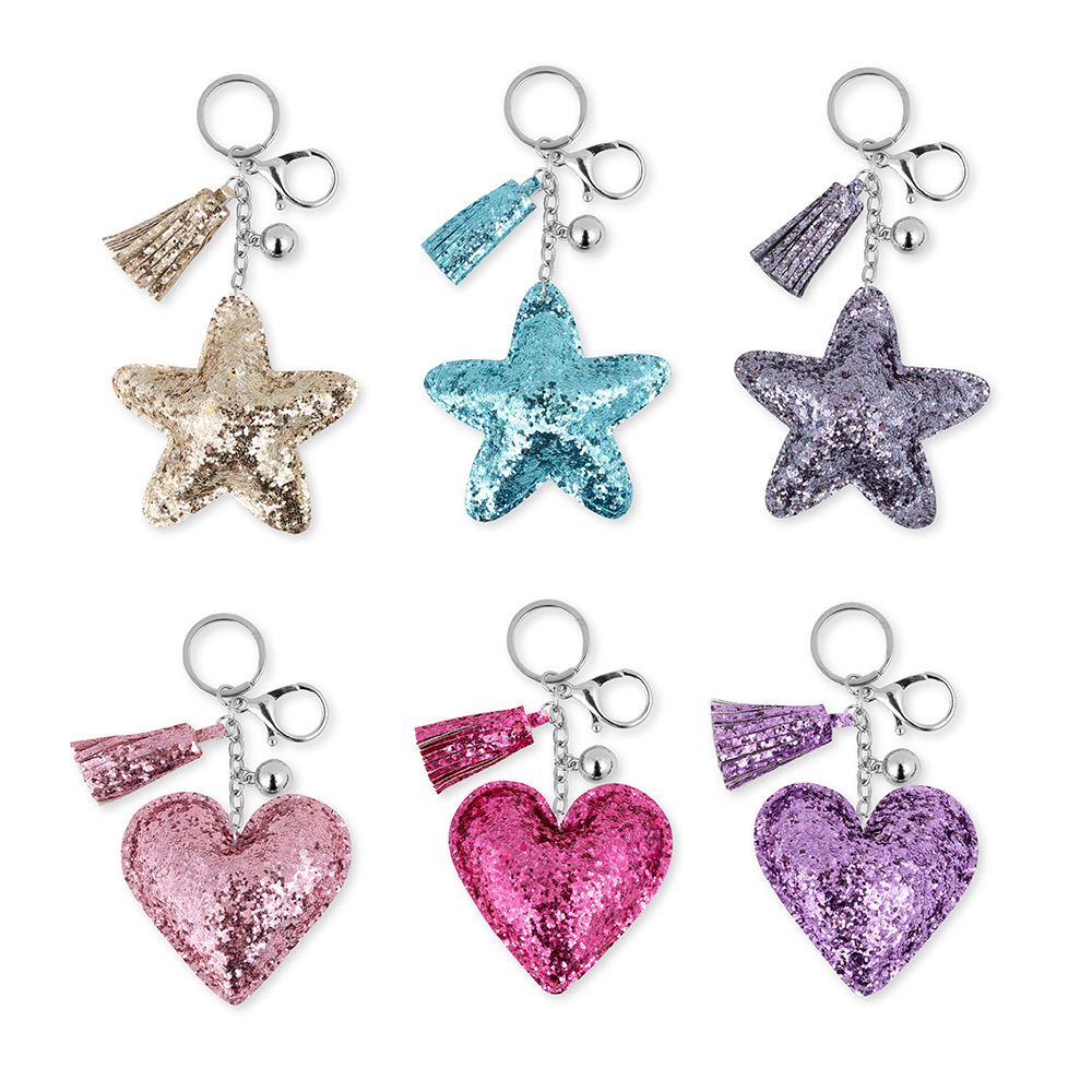 241234-EC Privjesak sa šljokicama FESTIVAL FEELINGS sort P12/72 Netto