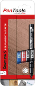 241775-EC Marker perm. PENTEL PENTOOLS N50S 4/1 (2crna, plavi, crveni) okrugli vrh bls P12