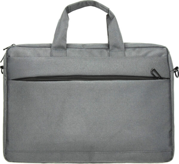 Torba poslovna za laptop OTTA za računalo 15,6 inča 42x29x8 cm siva