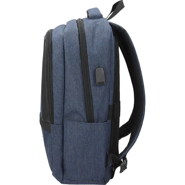 242339-EC Ruksak poslovni VIKEN za prijenosno računalo mel. t.plavi 15,6 inča, 42x28x13