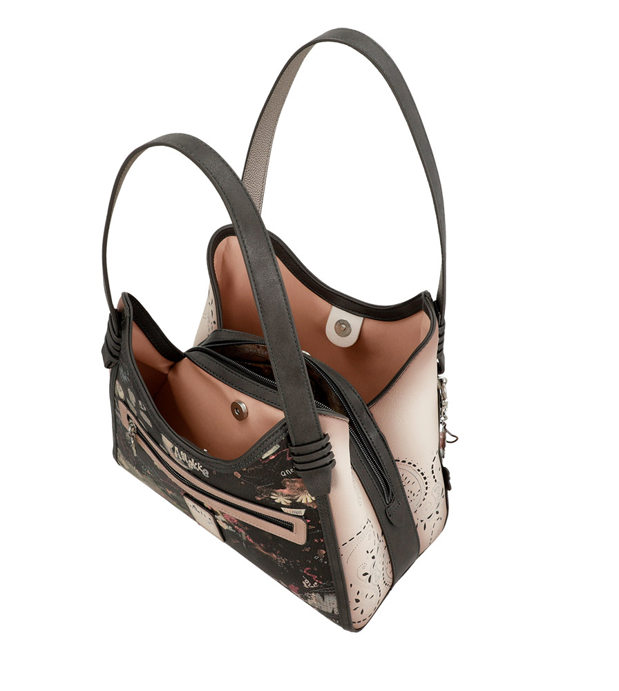 243652-EC Torba fashion Anekke SS24 Peace&Love pink L-31x28x15cm 38822-203 P8 NETTO