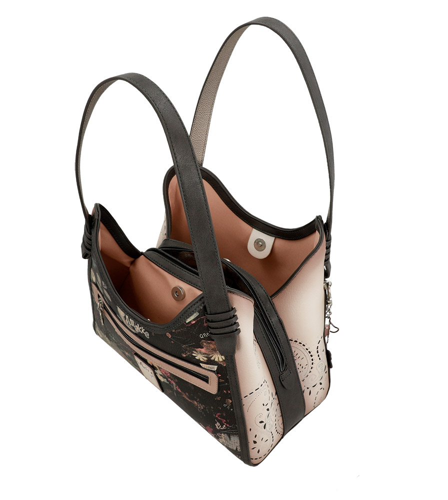 243652-EC Torba fashion Anekke SS24 Peace&Love pink L-31x28x15cm 38822-203 P8 NETTO