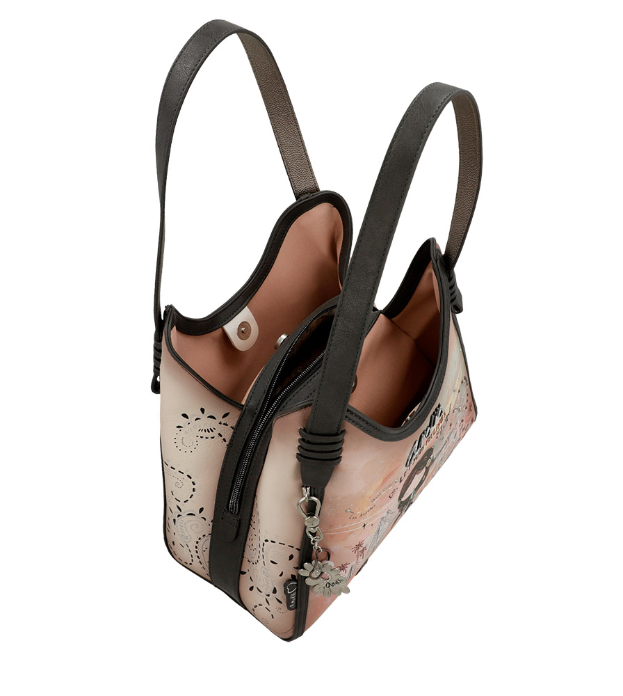 243652-EC Torba fashion Anekke SS24 Peace&Love pink L-31x28x15cm 38822-203 P8 NETTO