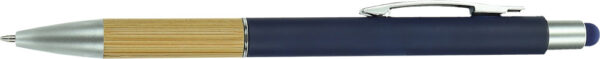 244771-EC Ol.kem.Talin Bamboo metalna, touch screen vrh, navy plava P50/500