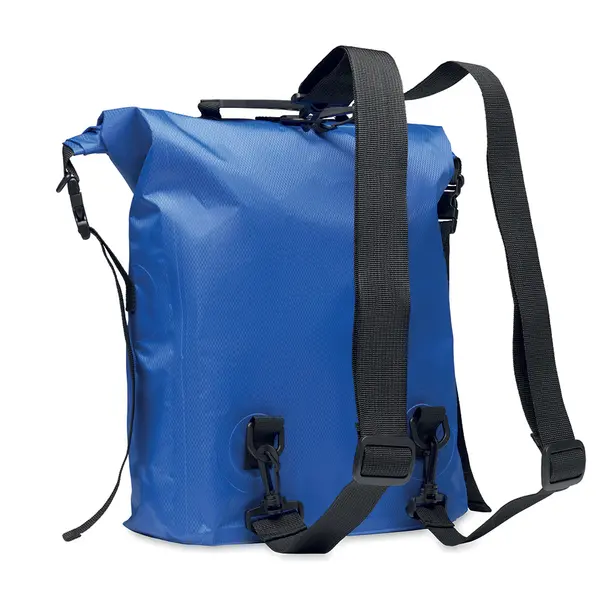 245229-EC Ruksak roll-up vodootporni Scubaroll RPET 210D royal plavi 30L