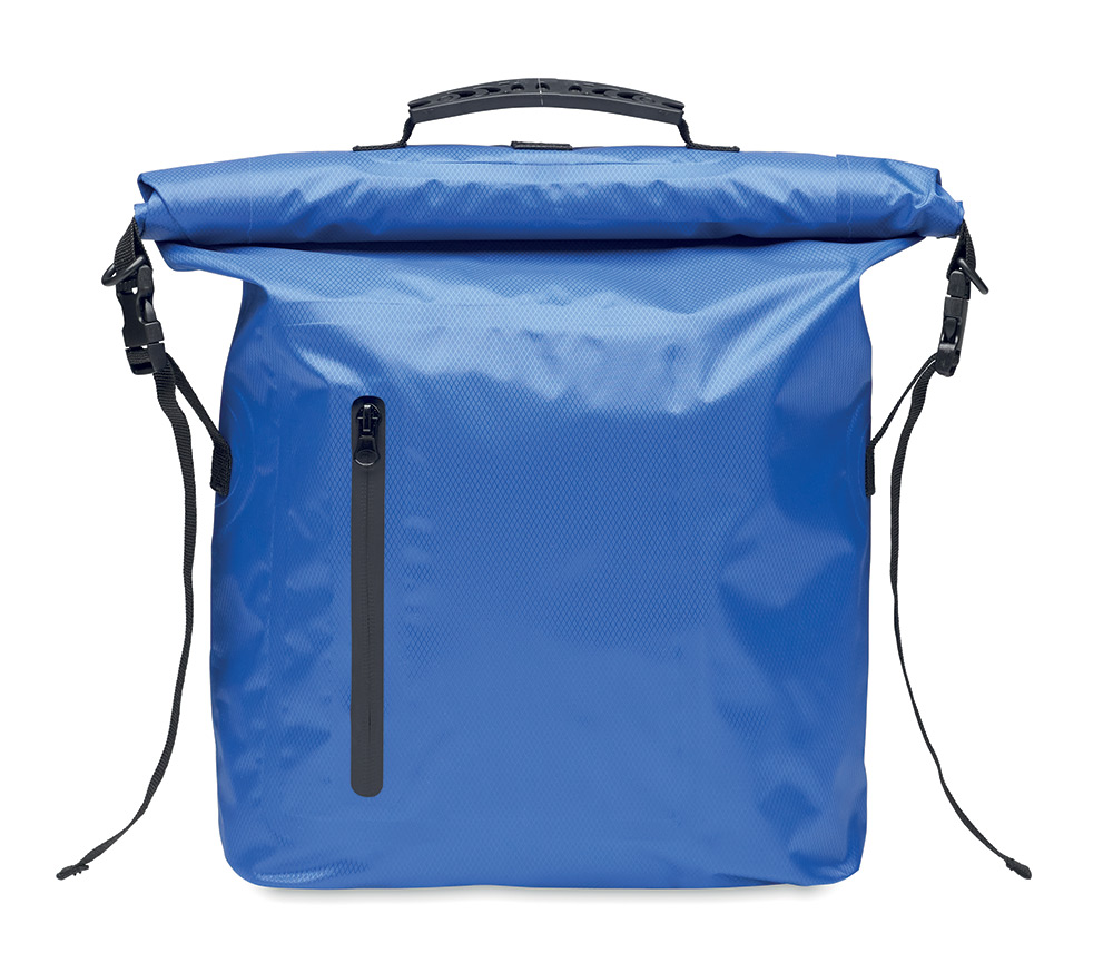 245229-EC Ruksak roll-up vodootporni Scubaroll RPET 210D royal plavi 30L