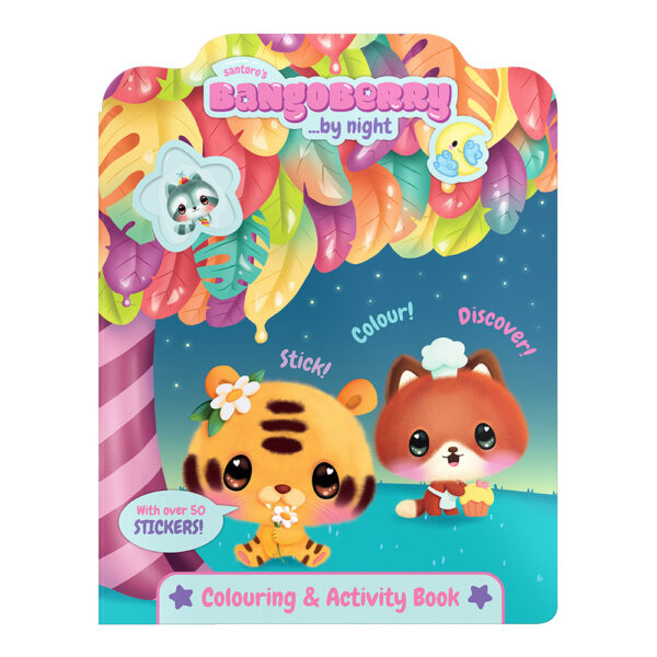 Bojanka za djecu Bangoberry ACTIVITY BOOK BY NIGHT P6 NETTO
