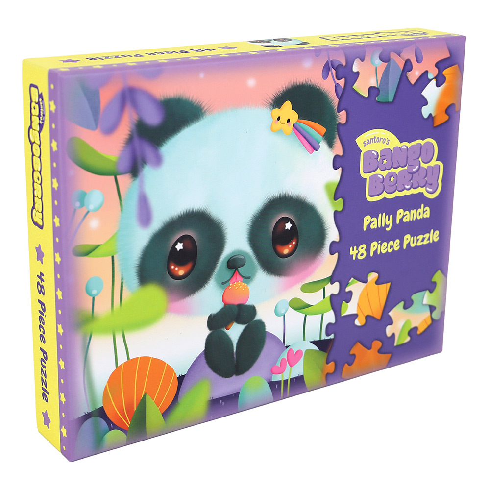 246100-EC Igra društvena puzzle 48kom Bangoberry Pally Panda P3