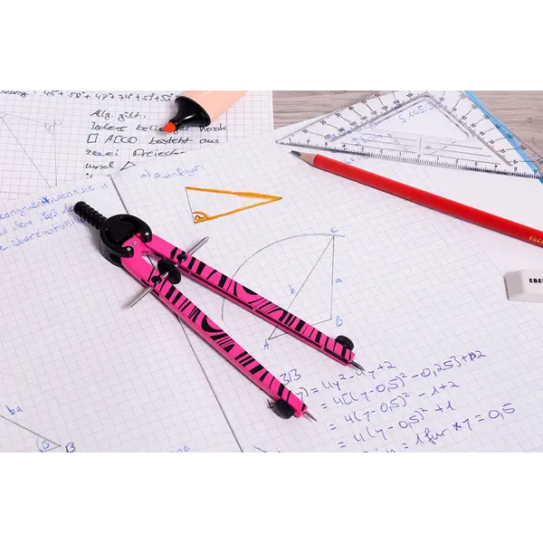 246309-EC Šestar EBERHARD FABER neon rozi + mine P3/60