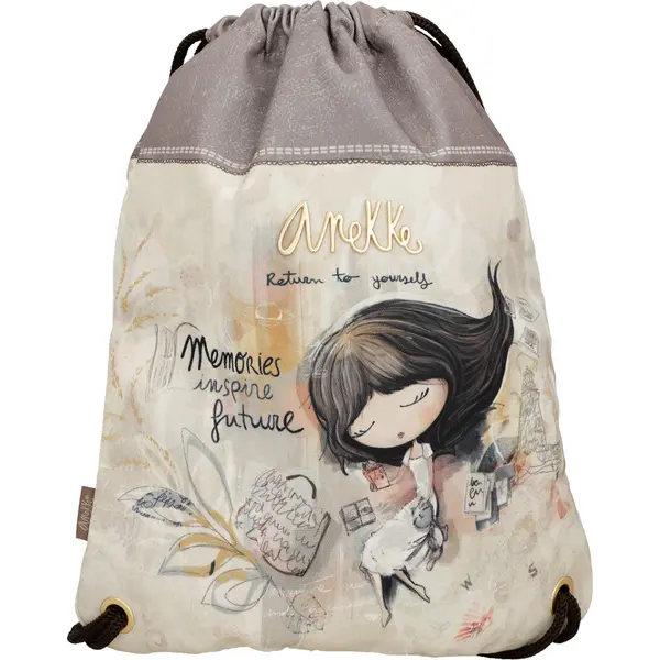 246400-EC Ruksak vrećasti Anekke MEMORIES SS25 33x45x2,5cm